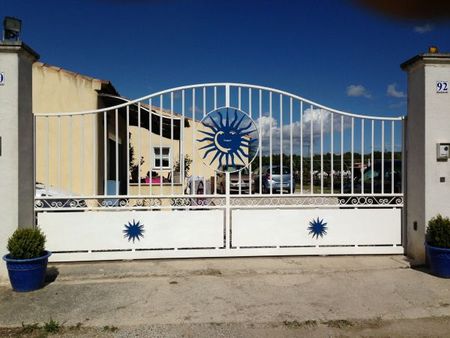 Portail au motif du sud